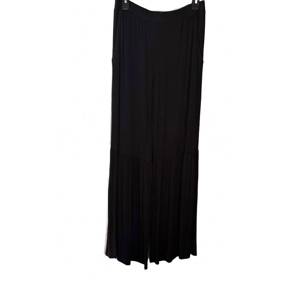 NEW DREW women's gerber wide leg pant in black